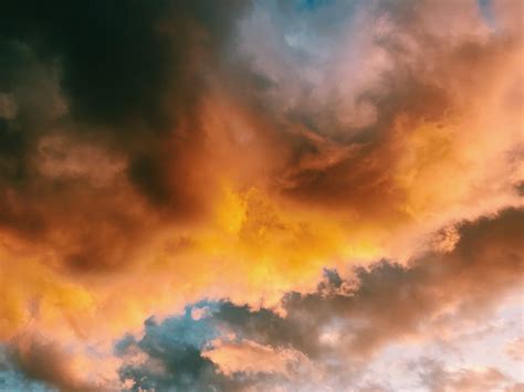 Gray Clouds during Sunset · Free Stock Photo