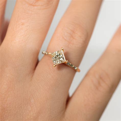 princess cut baguette diamond eternity ring 6