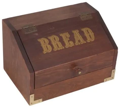 16 DIY Bread Box Plans And Ideas You Can Build - Handy Keen