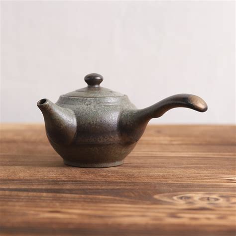 Creative Ceramic Kyusu Teapot - Etsy