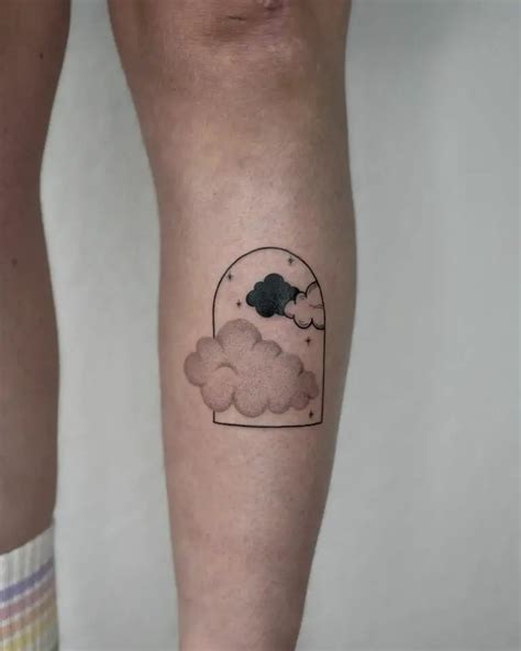 Dreamy Cloud Tattoo Ideas For Female