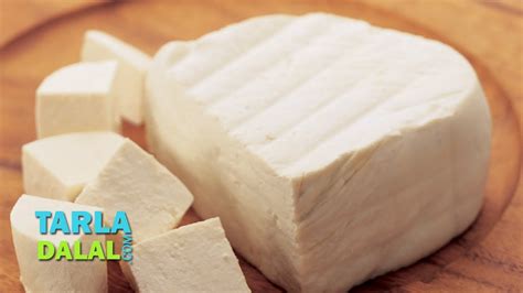 पनीर (Paneer, How to make Paneer at home) by Tarla Dalal - YouTube
