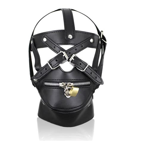 bdsm hood harness muzzle thin bdsm australia
