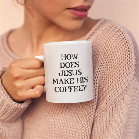 Hebrews It Mug Jesus Coffee Mug Jesus Pun Gift Funny Jesus Gift How