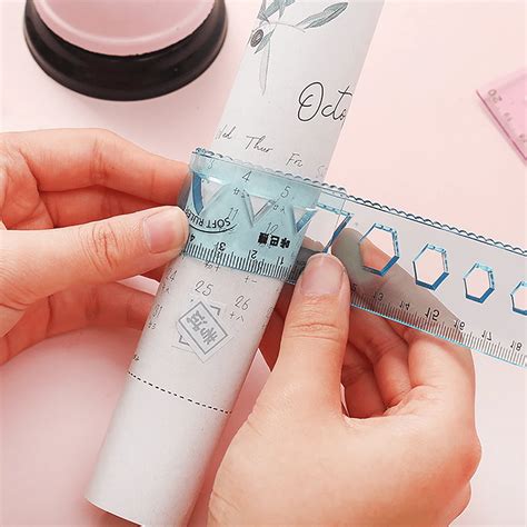 multifunctional ruler soft ruler straight ruler triangle ruler