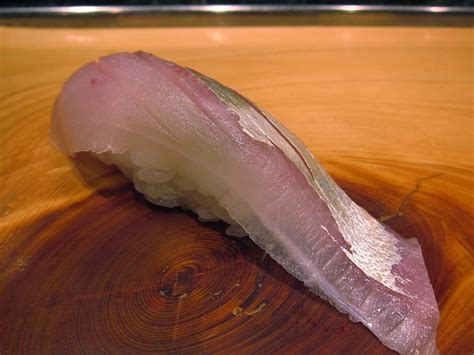 Aji Sushi 〚 Japanese horse mackerel 〛 【鰺】 (Information) - Sushipedia