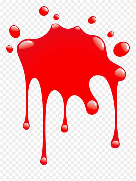 Download Red Paint Splat - Red Paint Splatter Clip Art - Png Download ...