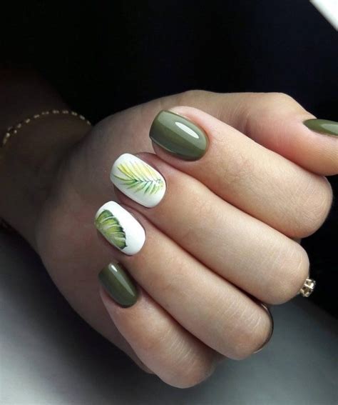 Маникюр Оливкового Цвета Фото — Richnail.ru