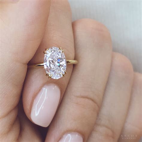 Vintage Oval Cut Engagement Rings