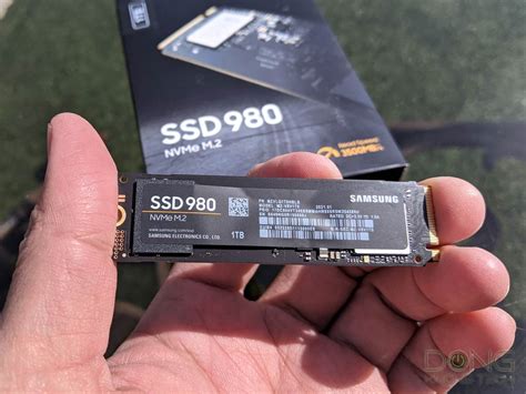 Samsung 980 Review: A Well Balanced SSD | Dong Knows Tech