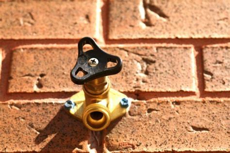 Repairing An Outdoor Water Spigot