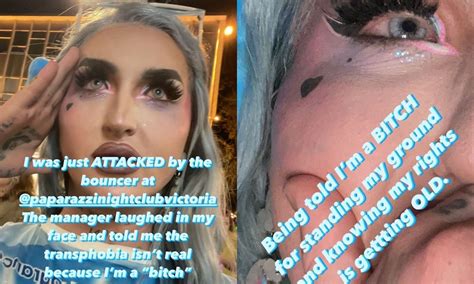 canadas drag race star ilona verley punched  gay club bouncer