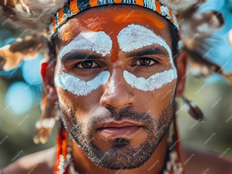 Australian Aboriginal dancer ceremonial paint rhythmic steps sacred