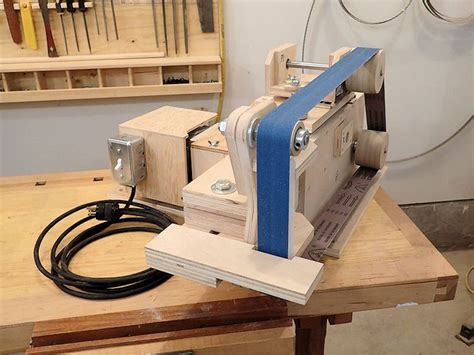 Making A Belt Grinder | Belt grinder, Belt grinder plans, Knife grinder