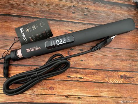 Стайлер Polaris PHS 5012KT UltraSlim Digital PRO Черный Розовое золото ...