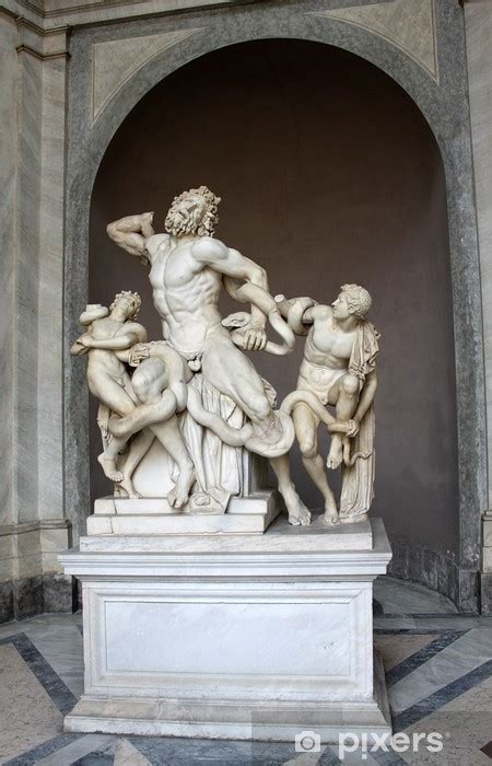 Carta da Parati La statua di Laocoonte ei suoi figli - PIXERS.IT