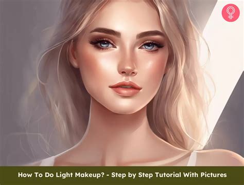 light makeup  easy steps