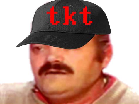 Sticker de krankin sur cap noire tkt casquette original black risitas