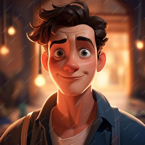 Premium AI Image | Handsome Guy Animation