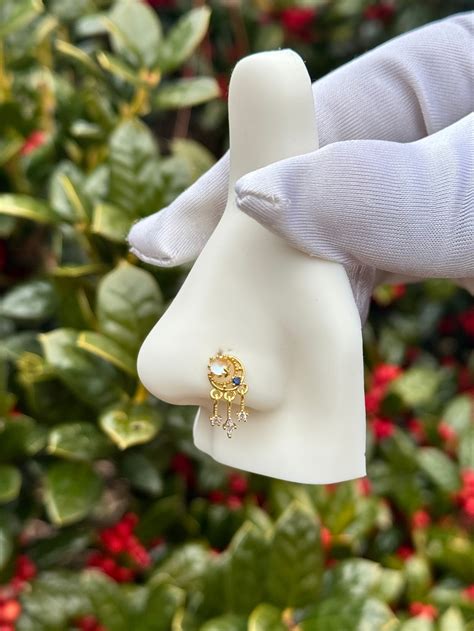 Naomi moon nose ring – THE PIERCING GALLERY