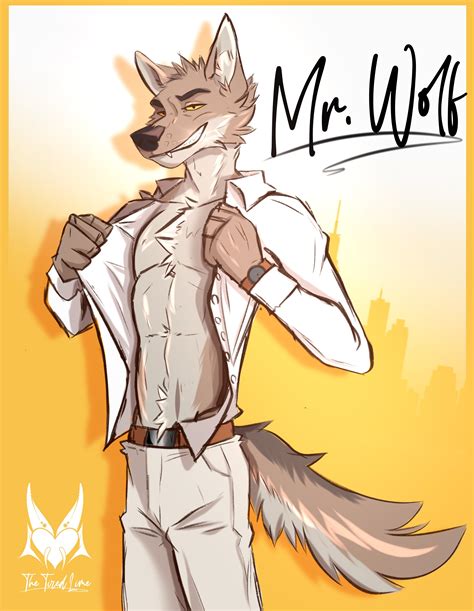 Finally drew the sexy man! : r/furry