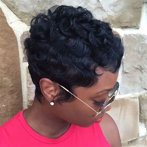 short curly pixie cut for black women - Hairstyles Weekly