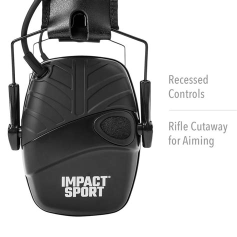 Honeywell Howard Leight™ Impact® Sport Tactical Black - Gehörschutz ...