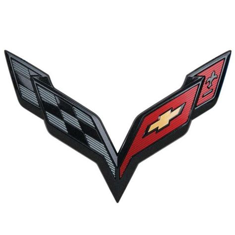 2014-2019 C7 Corvette Logo Decals for Center Caps - Corvette Garage