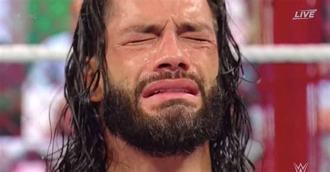 Roman Reigns Crying Blank Template - Imgflip