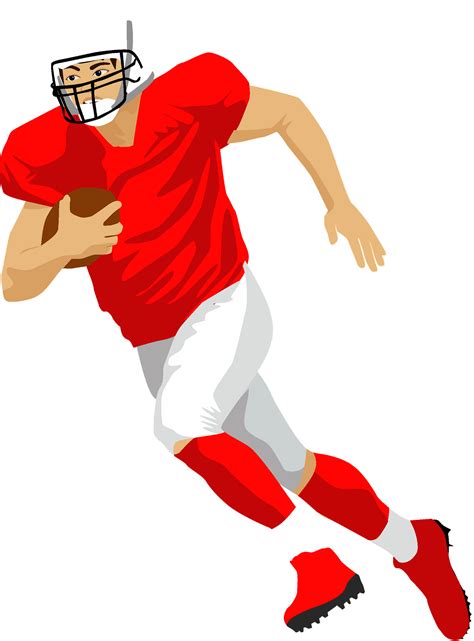 clip art football player   clip art football player