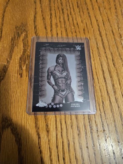 Jakara Jackson 2025 Topps Chrome WWE x Cactus Jack #FMP-6 Famed