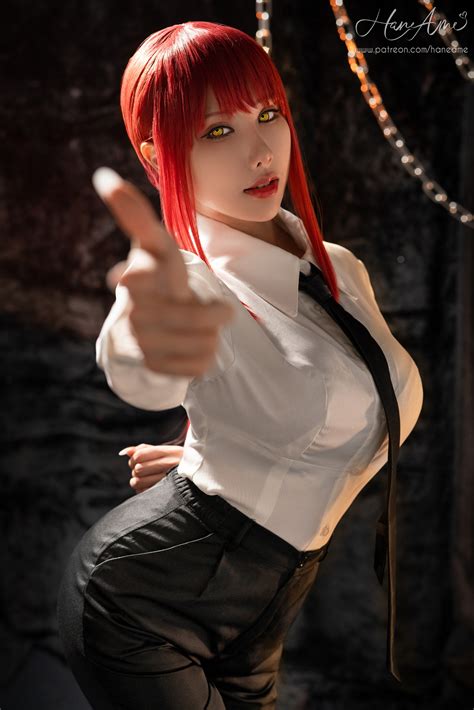 [Cosplay] Hane Ame 雨波 - Makima (Chainsaw Man) - 微圖坊