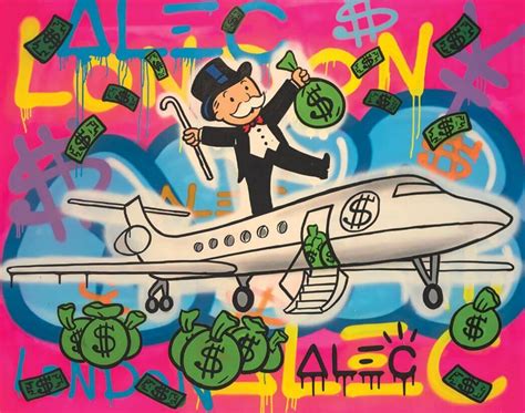 Alec Monopoly – MONOPOLY STANDING ON PJ. – Eden Fine Art Gallery
