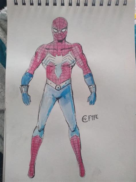 Spider-Man costume design (OC) : r/Spiderman