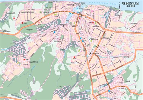 Cheboksary Map - Russia