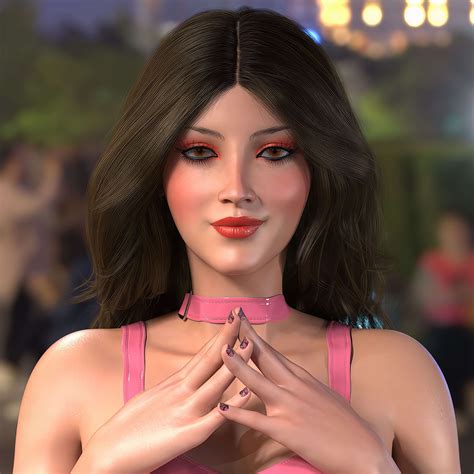 Meet DD Dania HD 3D Render, Digital Art by Digital Drapery Co