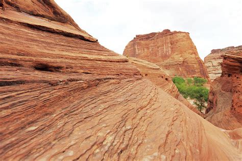 Red Sandstone Rock Formation In Canyon Photograph by Arturbo - Fine Art ...