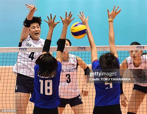 kim hee jin volleyball stock  high res pictures  images