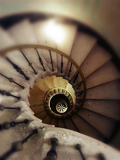 This perfect spiral staircase : r/mildlyinteresting