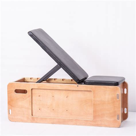 New Design Adjustable Wood Dumbbell Storage Box Multifunctional Wood