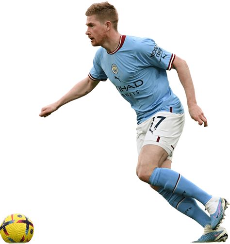 Kevin De Bruyne Manchester City football render - FootyRenders