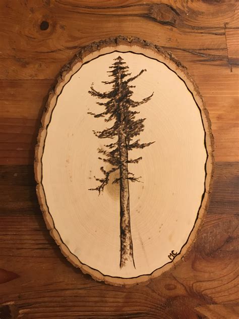Custom Tree Woodburning -- Large - Etsy