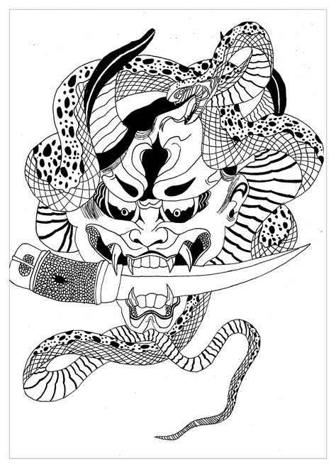 Get Coloriage Dessin Japonais Images Les 13 Meilleures Images Du