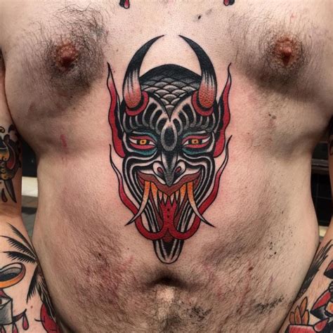 Traditional Devil Tattoos - Cloak and Dagger Tattoo London