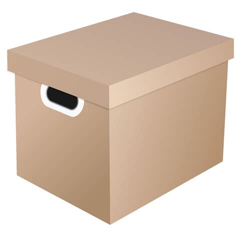 storage carton box  lid moving box cardboard box royalty  stock illustration