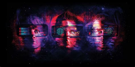 MUSE: Simulation Theory Album Cover illustration on Behance