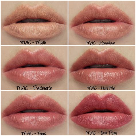 MAC Permanent Nude & Neutral Lipstick Swatches & Review Part One - Lani