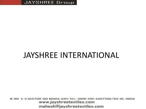product  jayshree