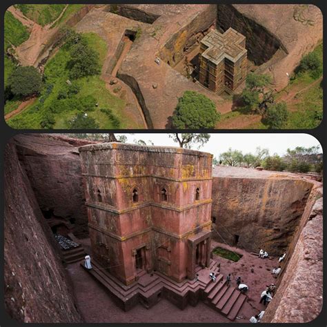 bete giyorgis church  lalibela ethiopia   centuries ce