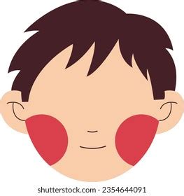 cheek human body parts education vector  shutterstock
